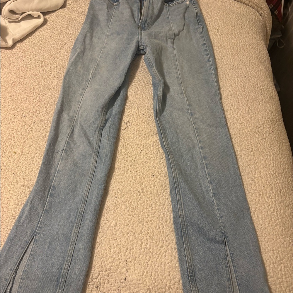 Abercrombie & Fitch Light Blue Flare Jeans